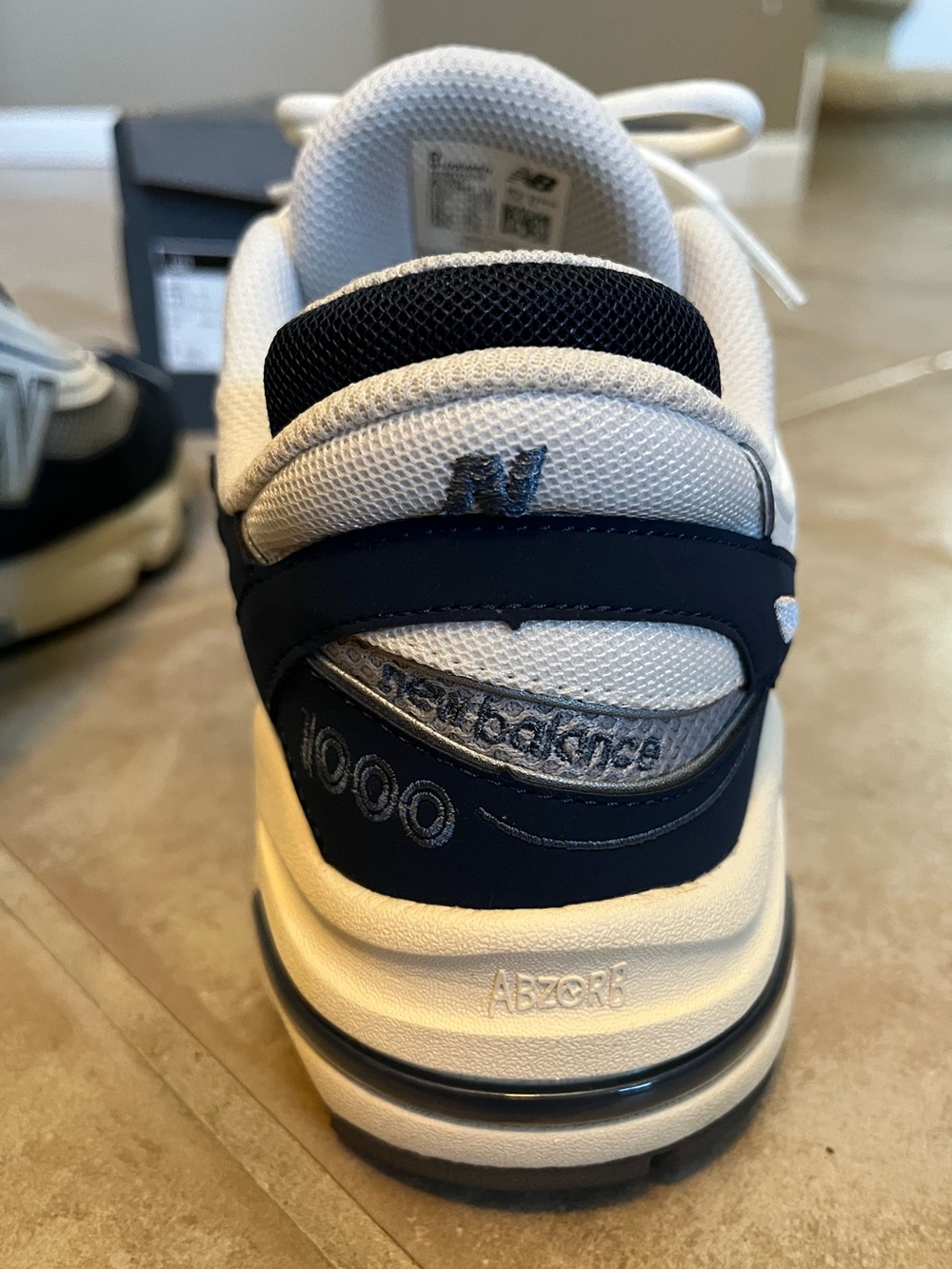 NEW BALANCE 1000 ‘NAVY SEA SALT’ - Picture 7 of 10